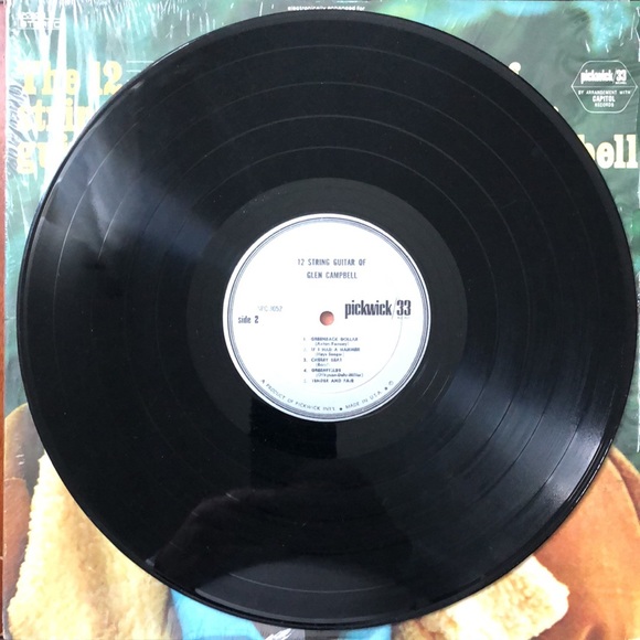 Glen Campbell ...The 12 String Guitar of... Vinyl Lp '66 - Picture 6 of 6